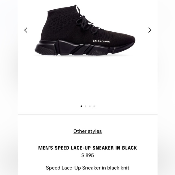 Balenciaga speed lace ups - Picture 8 of 8